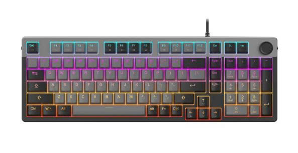 Bàn phím cơ DareU EK98L Grey Black Dream switch