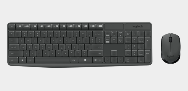 Bàn Phím Chuột Không Dây Logitech MK235